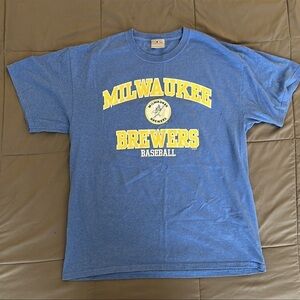 Men’s Milwaukee Brewers Retro Style Tee